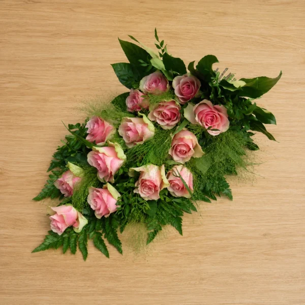 Rouwboeket Rose Valley